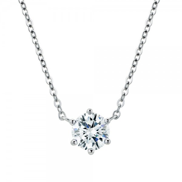 5부 랩 다이아몬드 목걸이 6프롱 요약정보 및 구매